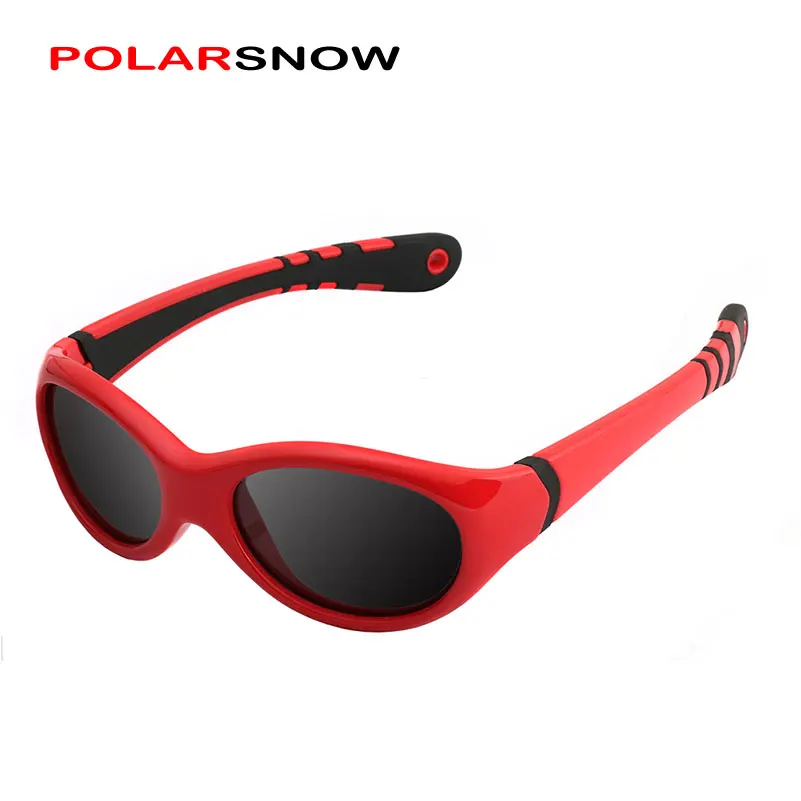 Поляризованные солнцезащитные очки POLARSNOW для мальчиков и девочек TR90 UV400 2020|polarized