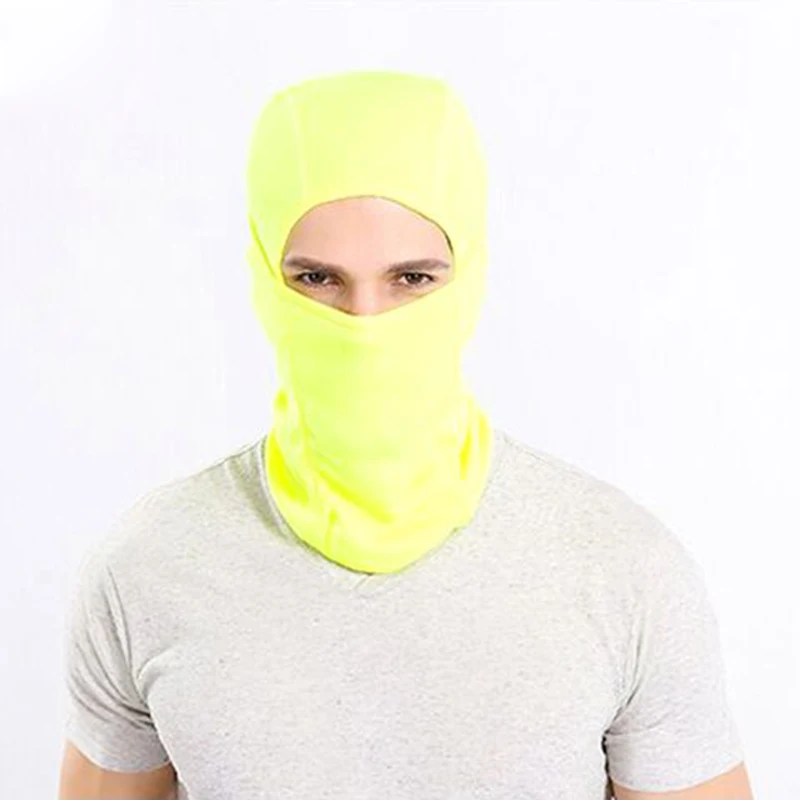 Зимняя мотоциклетная Балаклава CS Черная защитная маска на все лицо мужские