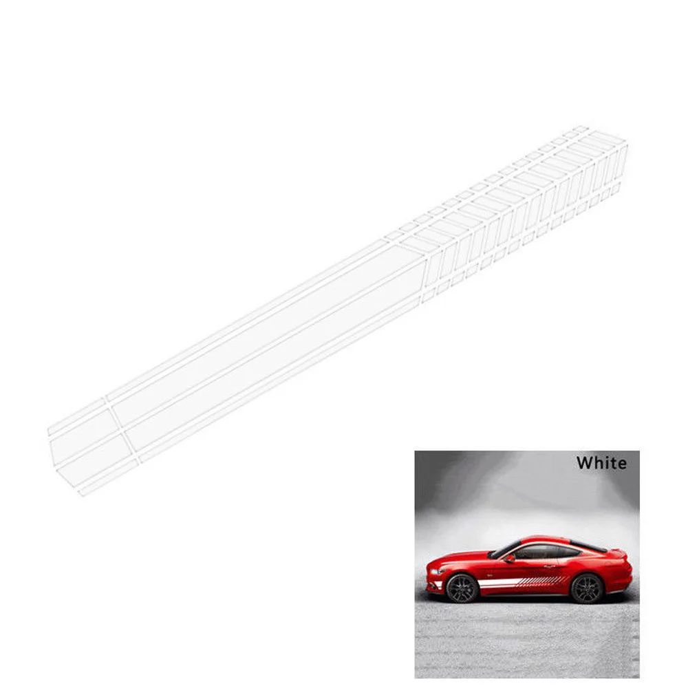 Наклейка для декора автомобиля полосатая наклейка гонок полосатые наклейки