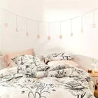 Металлическое круглое украшение в форме Солнца и Луны, настенное украшение для фотографий, Новинка