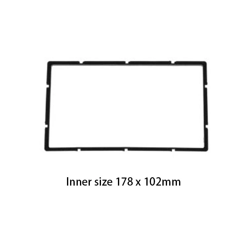 Двойной DIN Автомобильный Радио Facia фасции стерео панель пластина DVD тире