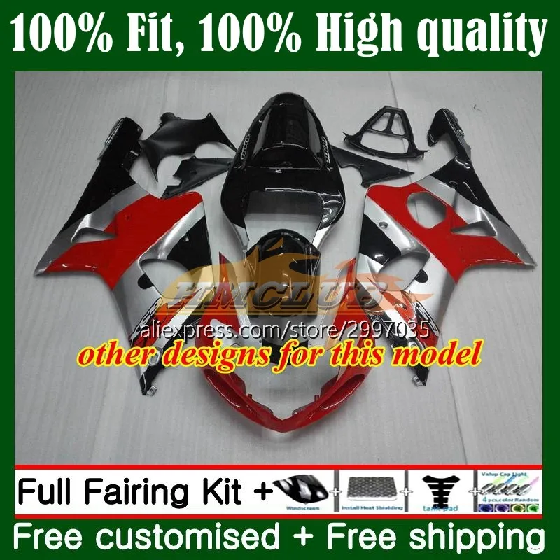 Инъекции для GSXR 1000 CC GSX-R1000 GSXR1000 1000CC K2 16No.15 GSX R1000 2000 2001 2002 GSXR-1000 00 01 02 обтекателя Лаки