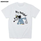 Мужская футболка с коротким рукавом и круглым вырезом