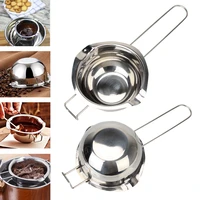 handmade soap tool kitchen milk bowl boiler 1pc easy cleaning with butter brush chocolate butter melting pot pan stainless steel