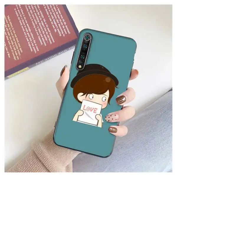 

LJHYDFCNB Couple Pictures Phone Case For Xiaomi 8 9 Se 10 10pro Note 2 3 10 MIX2 S MAX2 3 F1 5X