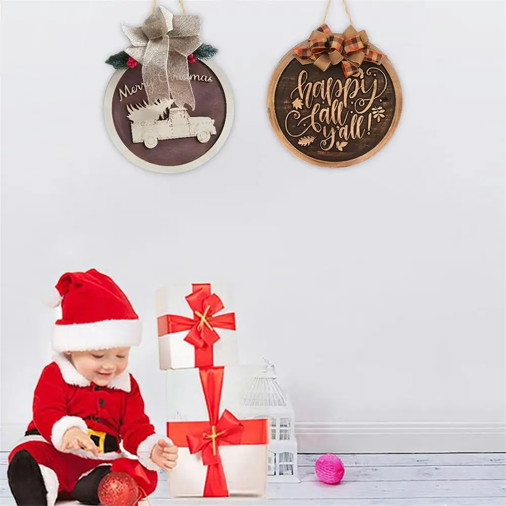 

Декоративная деревянная подвеска для двери в деревенском стиле