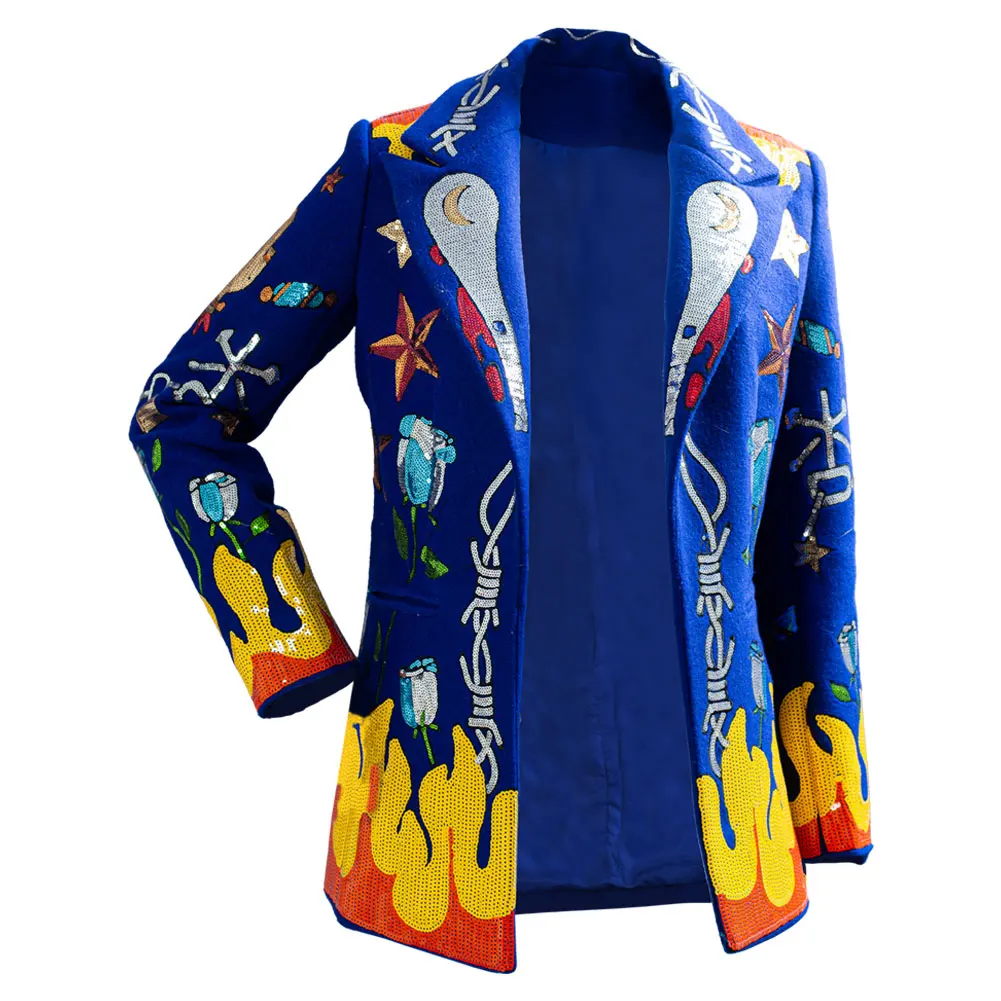 Костюм для косплея из птиц добычи (в наличии) блейзер куртка пальто костюм только