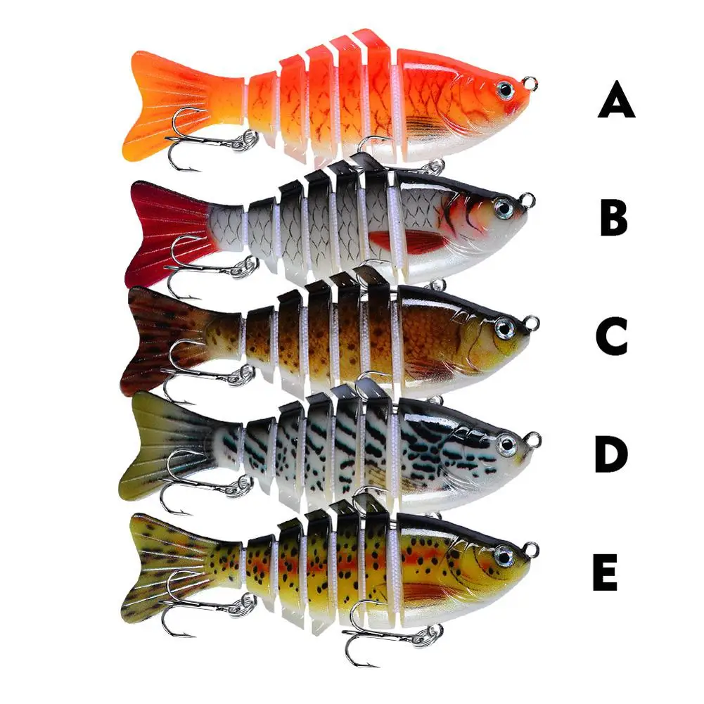 

Sinking Wobblers Fishing Lures 10cm 15.5g Multi Jointed Swimbait Hard Artificial Bait Pike/Bass Fishing Lure Crankbait