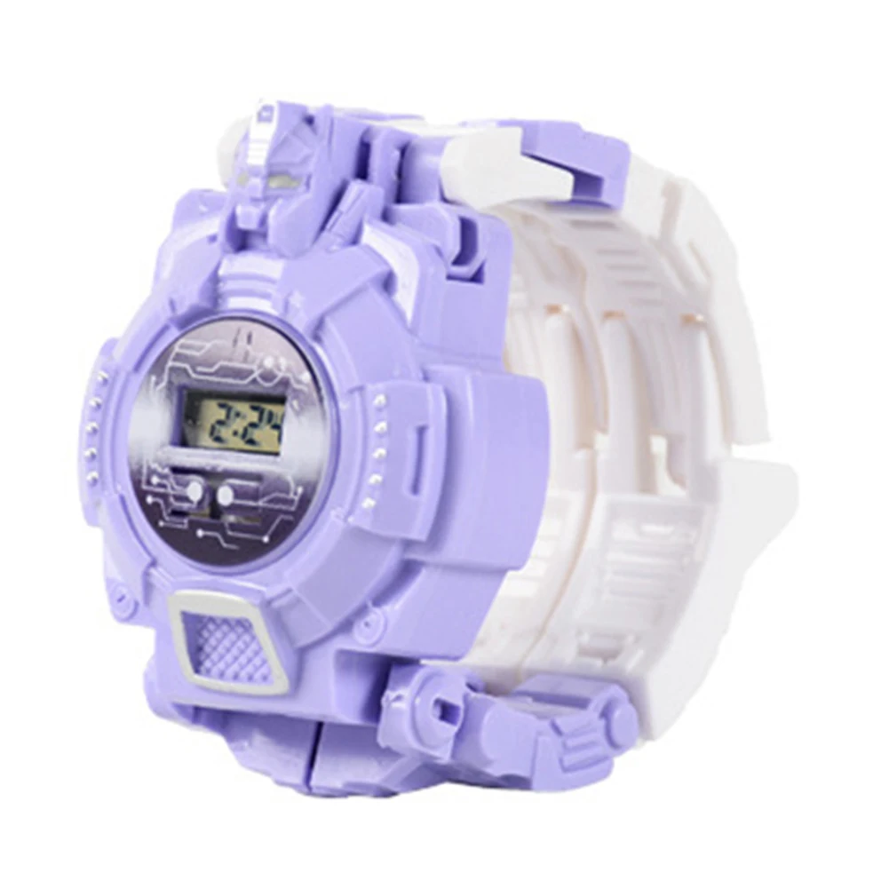 Цифровые Mecha детские игрушки для мальчиков и девочек спортивные вращающиеся