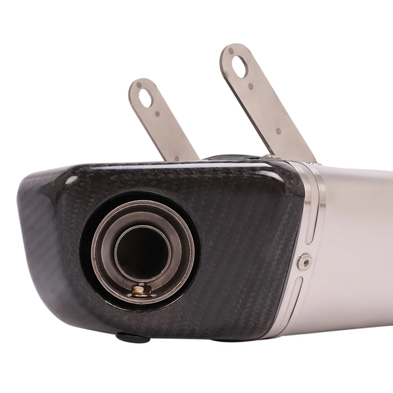 

Slip On For CF-MOTO NK400 NK650 Motorcycle Exhaust Muffler Escape Modified Scooter Silencer Tail Pipe Carbon Muffler DB Killer