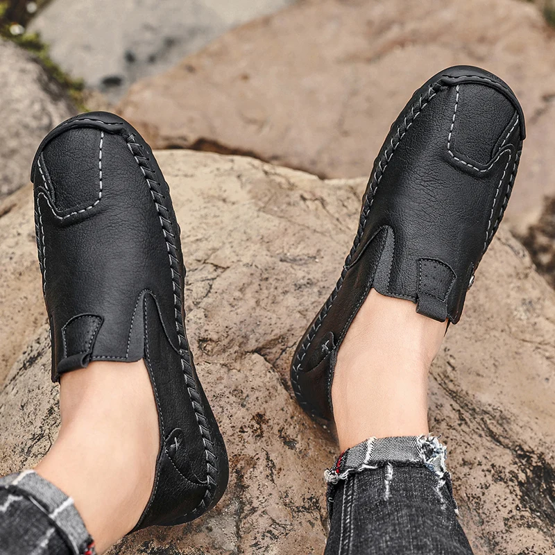 

Zapatos Casuales Para Hombre De Cuero Casual Sneakers Men Shoes Fashion Zapatos Hombre Cuero Causal For Leather Man Shoe Black