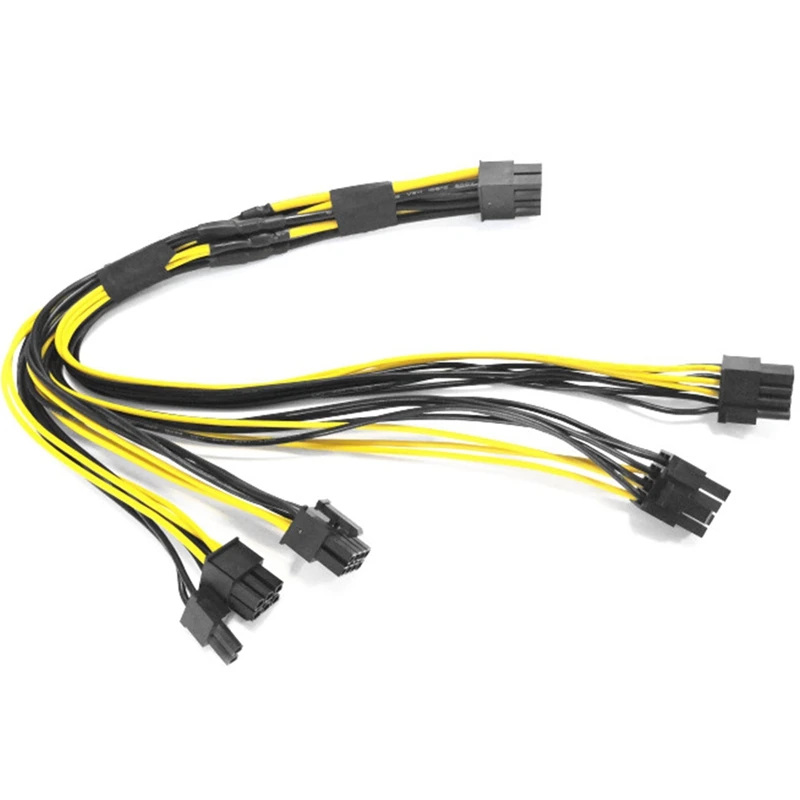 

Computer Server GPU Video Card Power Cable PSU 8P to PCI-E 4X8Pin(6+2) Power Supply Cable for Inspur 5468M5 TGC-1828-V5