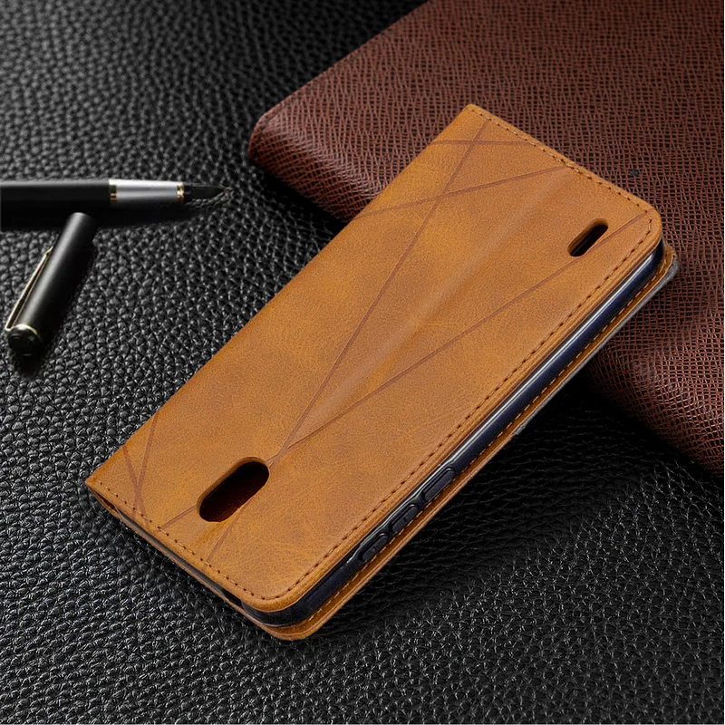 

Vintage Magnetic Wallet Flip Stand PU Leather Case For Nokia 1.3 3.2 2.2 1 Plus 6.2 Plain Matte Skin Card Holder Back Cover