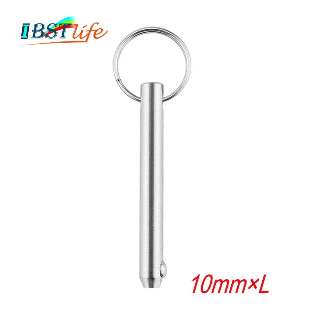 

10mm BSET MATEL Stainless Steel 316 Marine Grade Quick Release Ball Pin for Boat Bimini Top Deck Hinge Marine Boat Accessories