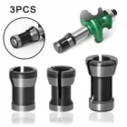 3 шт.компл. фреза, фреза, удлинитель цангового патрона, отделка стержня 66,358 мм, инструмент
