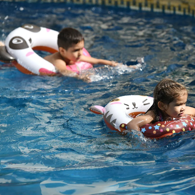 

Swimming Ring Kids Adult Cute Colorful Animals Swimming Ring High Quality Durable Floating Row Summer Outdoor Beach Pool Party