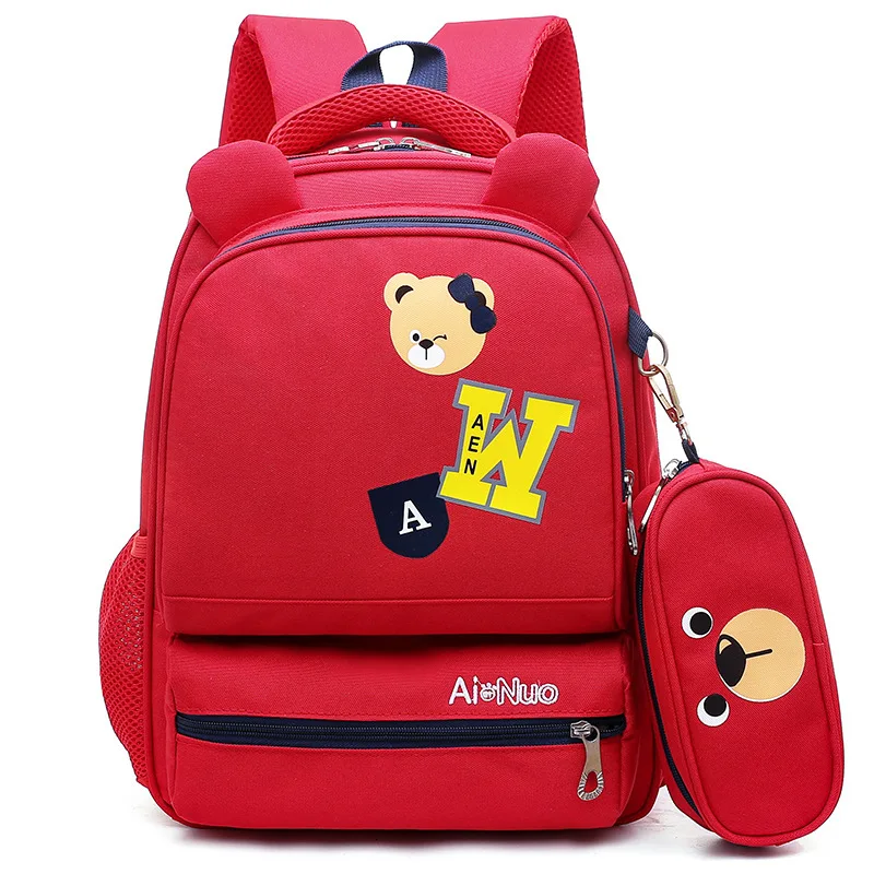 Children Students Schoolbag Primary 's Backpack Bags For Boy And Girls to Reduce The Burden of Books Waterproof school backpacks