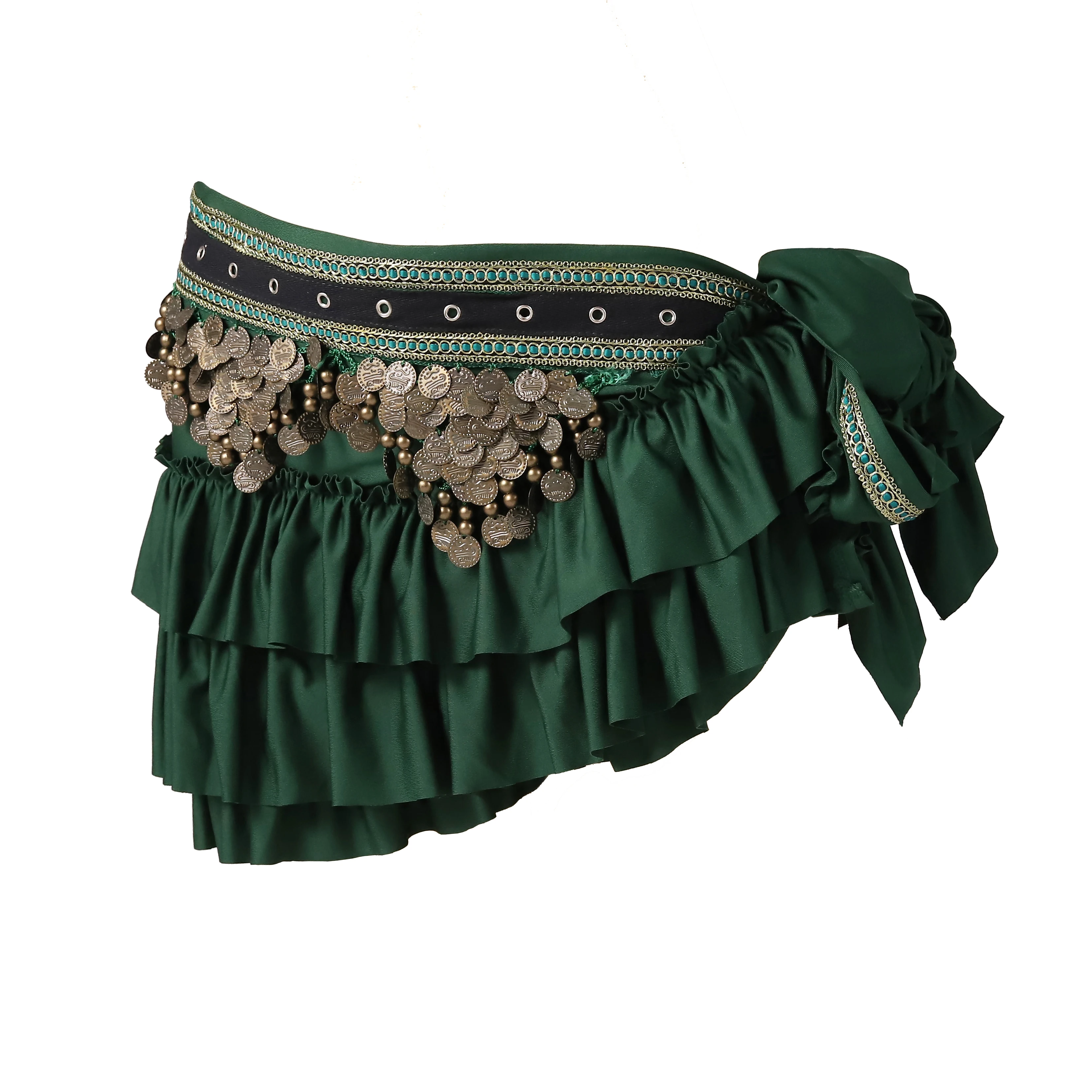 Племенные Костюмы для танца живота одежда Gypsy костюм аксессуары накидка с