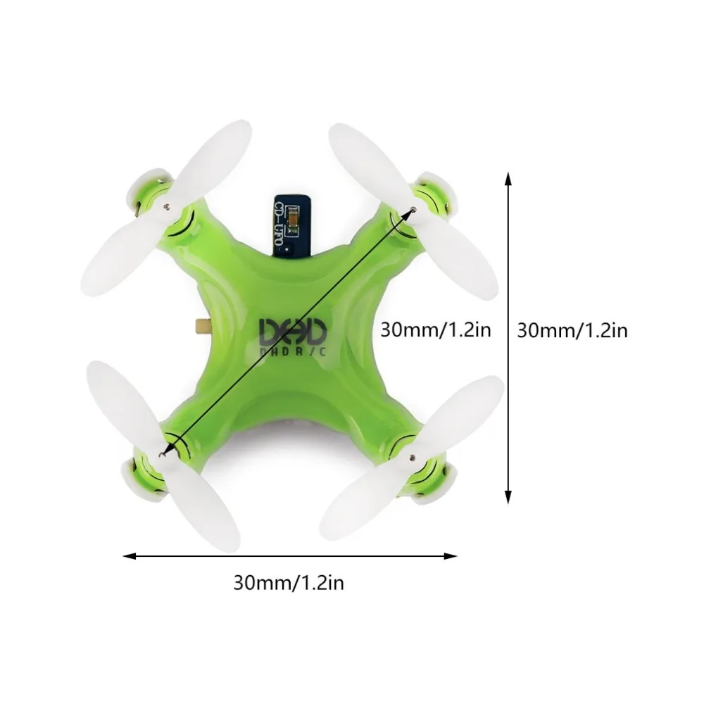 Green Drone Mini 6 Axis RC Quadcopter Electric Helicopter for JJRC DHD D1 Exquisitely Designed Durable
