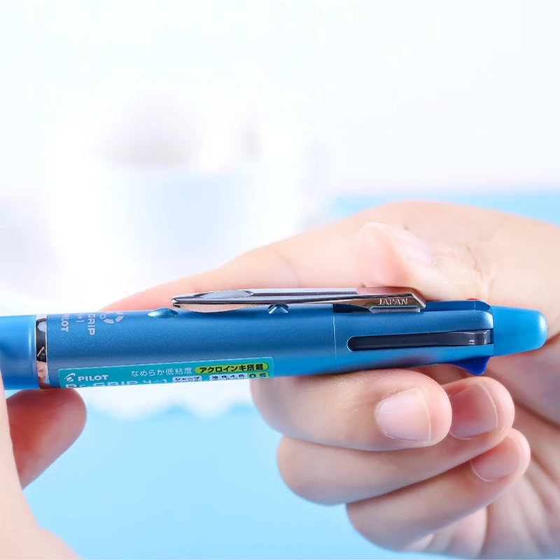 2019 dr. Grip 4 1 BKHDF 1SR шариковая ручка 0 7 мм черный синий зеленый красный механический