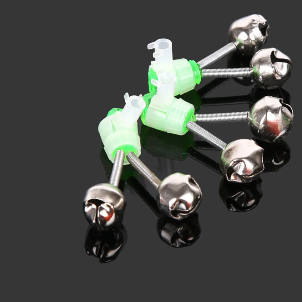 5 шт. удочка колокольчики сигнализаторы для укуса зажим зажима кольца приманки