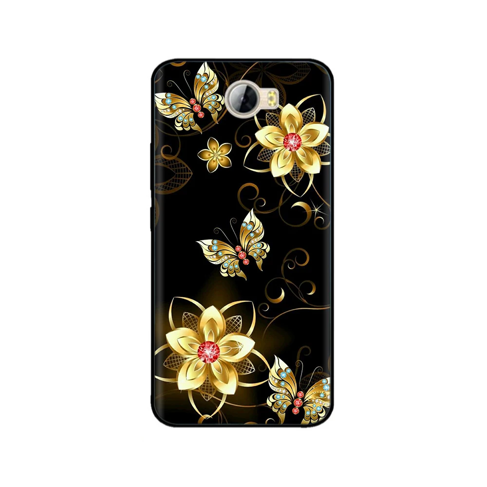 Для Honor 5A Φ чехол для Huawei Силиконовая задняя крышка Y5 II Y5II мультяшный телефона из