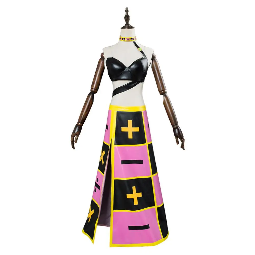 Костюм для косплея Джоджо невероятные приключения Триш уна женская верхняя юбка