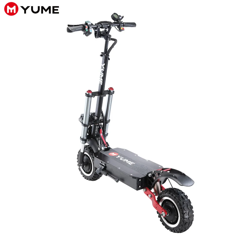 

YUME Y11 Best 6000W Folding Electric Kick Scooter 60V 11 Inch Wide Wheel Escooter For Adults Elektro Scooter With 2 Wheels