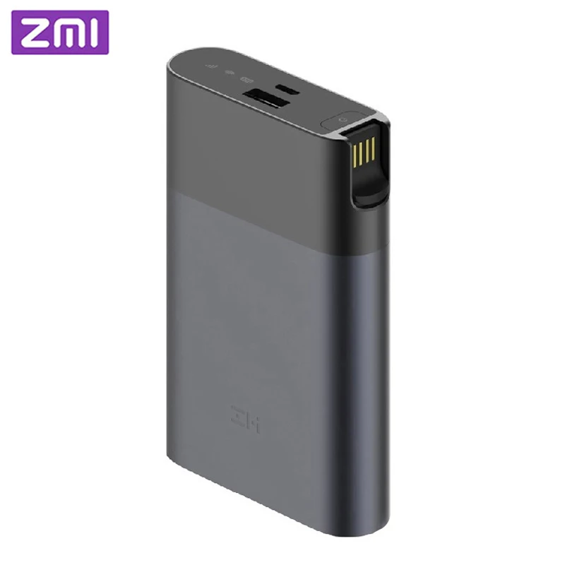ZMI MF885 4G Wi Fi роутер 10000 мАч Внешний аккумулятор беспроводной ретранслятор 3G4G