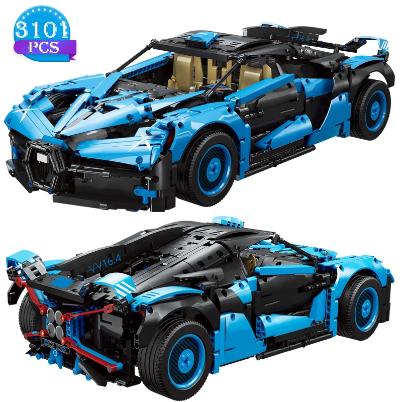 

MOYU Technical Ideas Famous Racing Car Model Building Blocks Sport Vehicle Assembly Bricks DIY Toys for Children for Friends