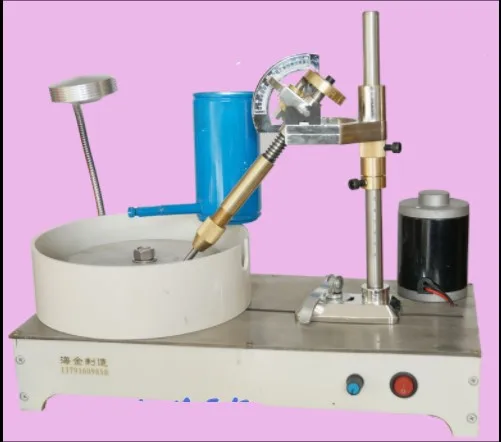 

Gem Faceting Machine Jade Stone Angle Machine Jewelry Polisher Flat Grinder Speed Adjustable 1800RPM