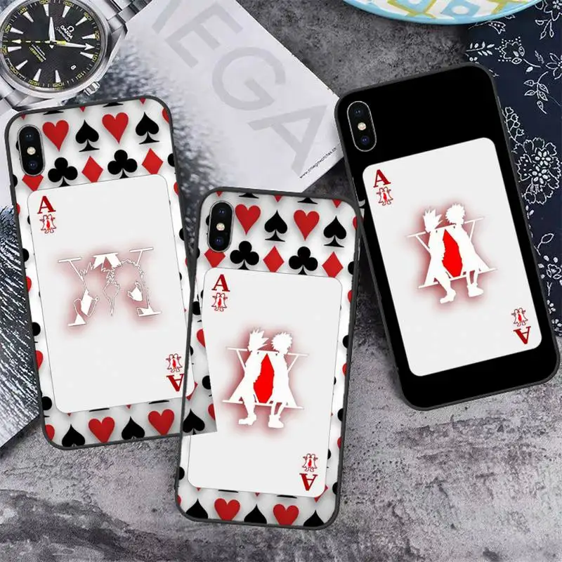 

Anime Hunter X hunter 3 Phone Case for iPhone 11 12 13 pro XS MAX 8 7 6 6S Plus X 5S SE 2020 XR mini
