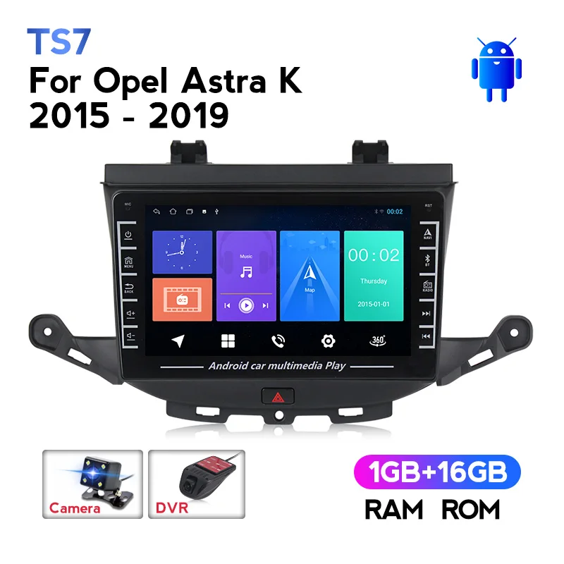 

MEKEDE TS7 Android для Opel Astra K 2015 - 2019 автомобильное радио, мультимедийный видеоплеер, навигация, стерео, встроенный Carplay DVP ADAS