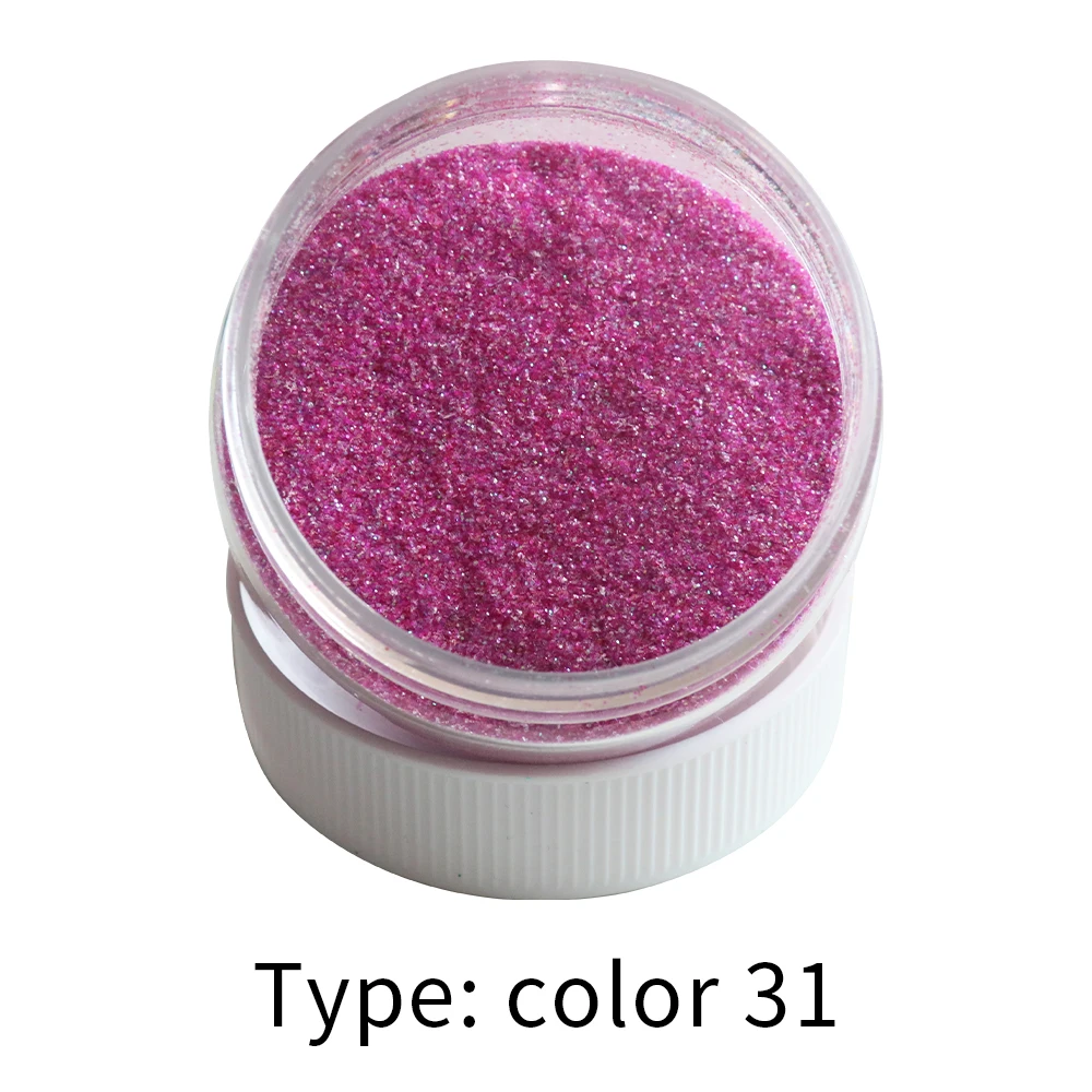 Блестящий Порошок 31 Цвета блестящий Рождественский пигмент для украшения ногтей