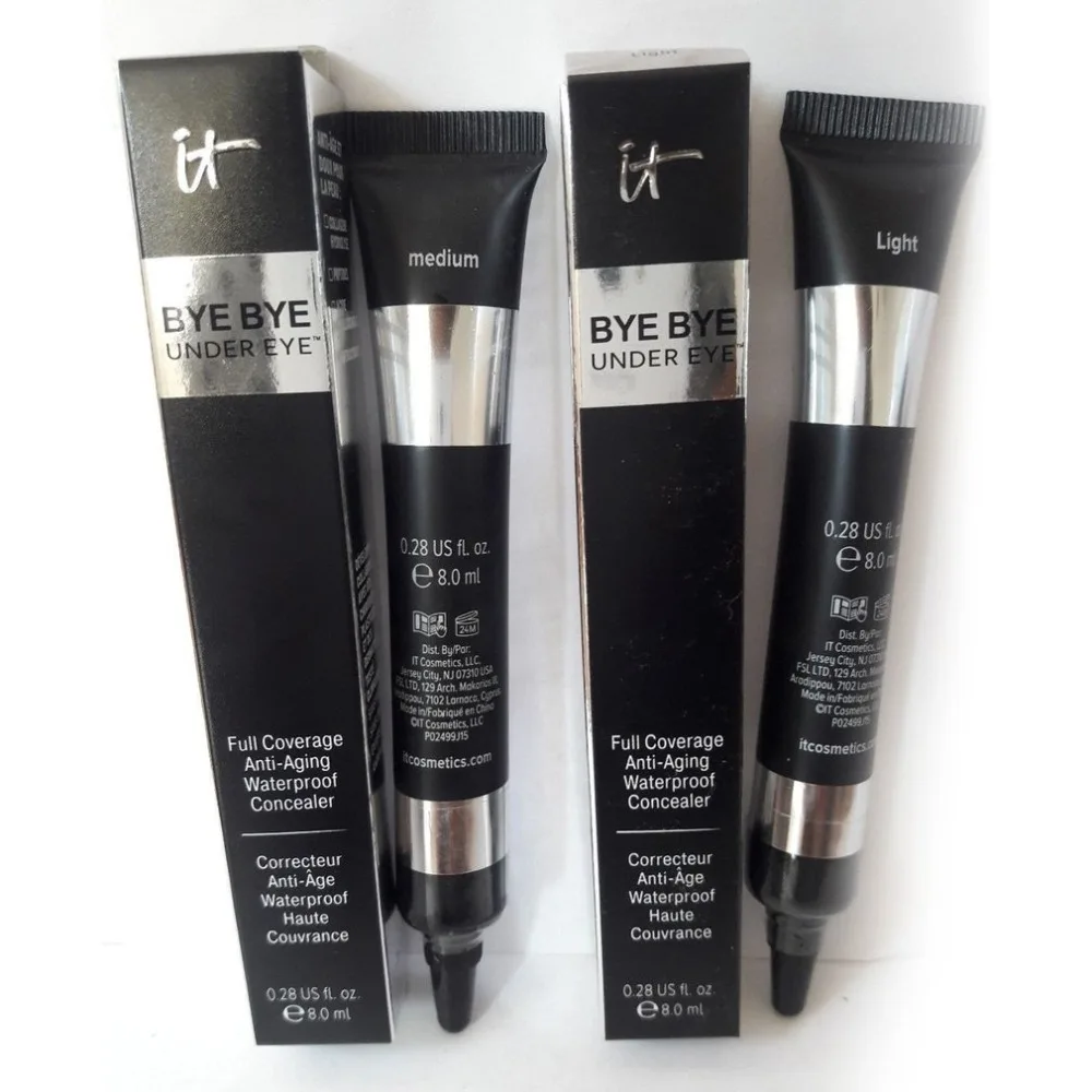 It Cosmetics BYE светильник под глазами и средние оттенки Maquiagem Professional Completa консилер