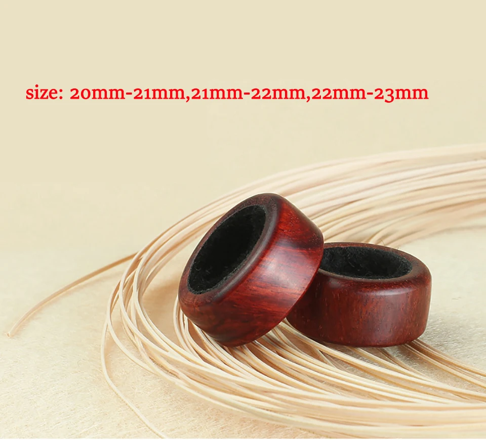 20mm-23mm LINNHUE Удочка из красного дерева, клип уплотнительное кольцо крови сандалового дерева анти-плавательная маска рыболовные принадлежности для предотвращения Рыбная Удочка от падения - Цвет: 20mm-23mm