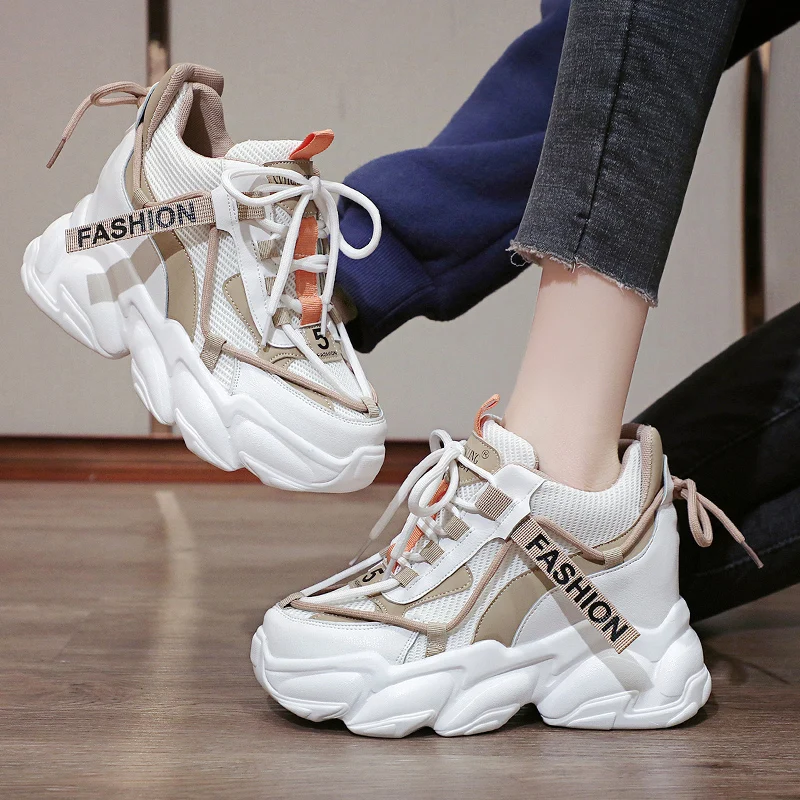 

2021 Designer Sneakers Women Platform Shoes Fashion Zapatillas Mujer Basket Femme Ladies Trainers Casual Chunky Sneakers Woman