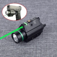 tactical hunting flashlight red green laser sight m6 led light combo mount ultra bright for weaver picatinny 20mm rail
