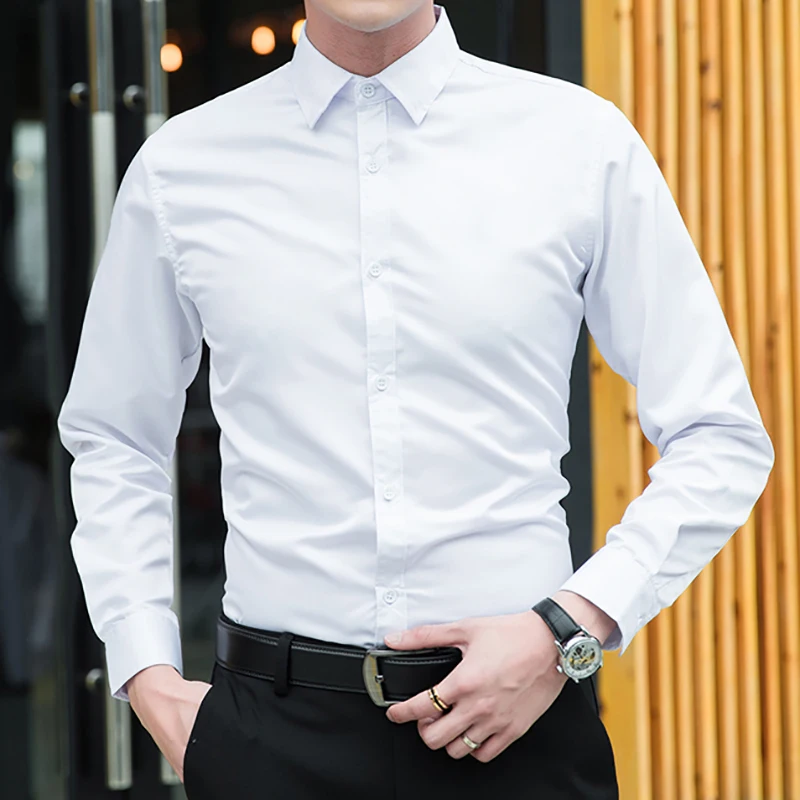 1703a6492shirt Толстый хлопок тонкий мужской зимний жилет без рукавов Мужская куртка для тела Мужская тёплая жилетка XL-4XL - Цвет: 1703a6492shirt