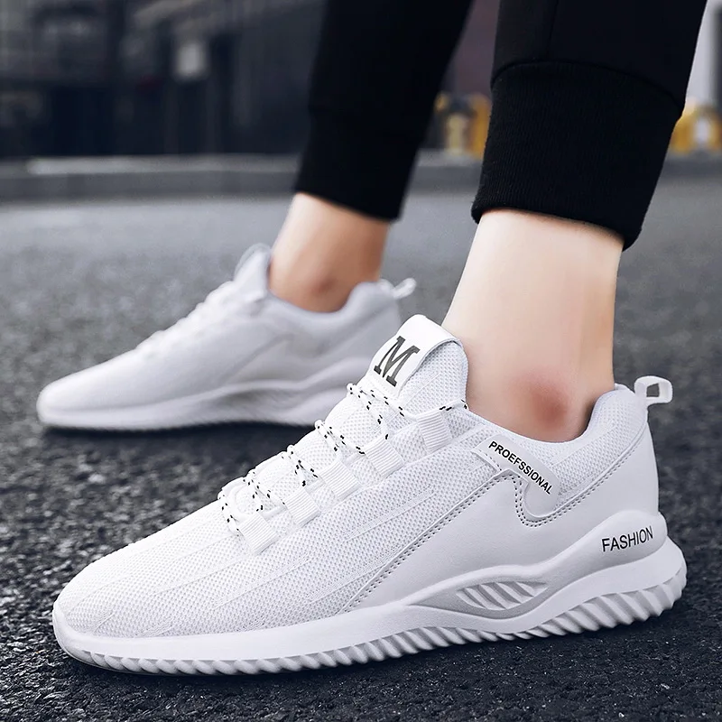 Кроссовки мужские сетчатые дышащие повседневные Вулканизированная подошва