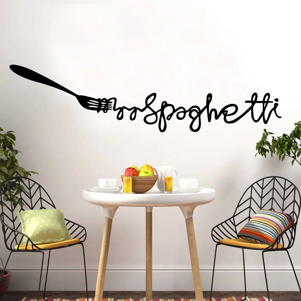 Мультфильм bon appetti самоклеящиеся виниловые водонепроницаемые настенные