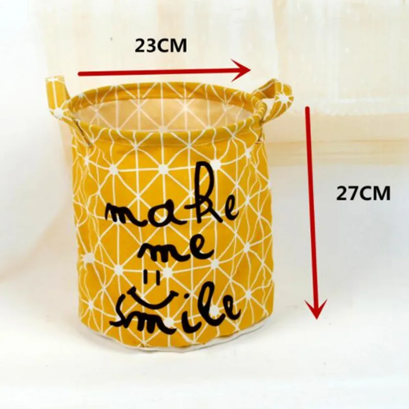 Складная тканевая сумка для белья большая корзина органайзер грязной одежды с