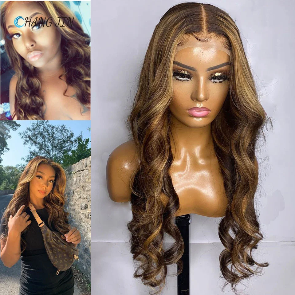 Ed Glueless 13x4 Lace Front Human Hair Wigs With Baby Hair Blonde Loose Wave Lace Wigs For Women