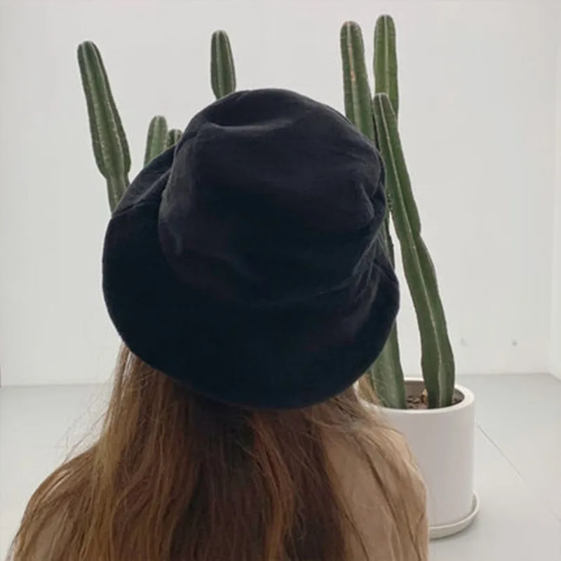 

Hats, women, autumn, winter, lovely, wild, plush, hat, ear hat, thickened, warm, long fry hat, fisherman's hat.