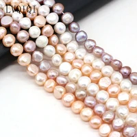 lvqiqi natural freshwater pearl bead irregular loose beads for jewelry making diy charm bracelet necklace accessories 10 11mm