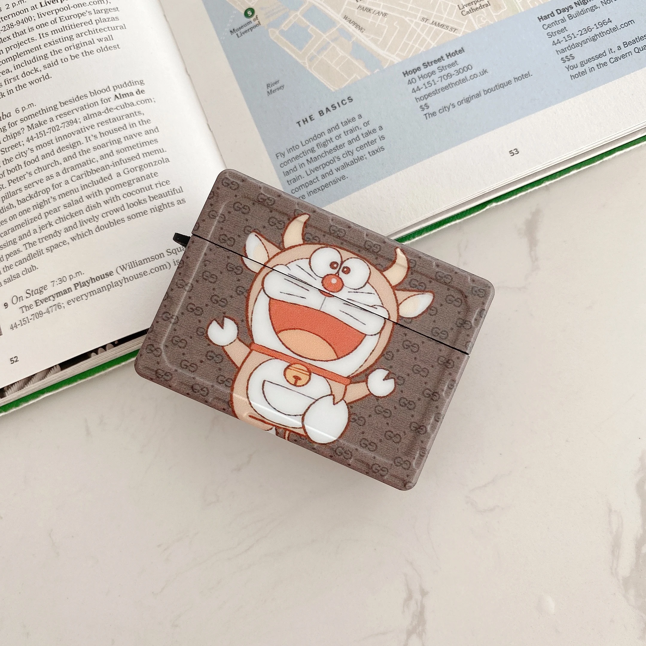 

Doraemon cartoon cute couple earphone shell for iPhone airpods1/2 AirPods Pro 3 new wireless bluetooth earphone cover