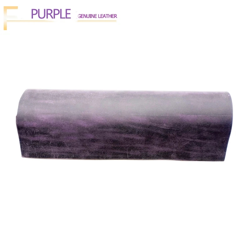 

Genuine Leather 2.0 mm New crazy horse leather cow skin first layer material leather craft DIY Purple color