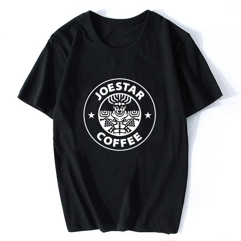 

New Anime Jojo Bizarre Adventure Cosplay T-shirt Summer Top Short T-shirt Kawaii Jojo Graphic Plus Size Anime Cosplay Costume