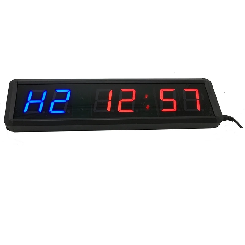 Training Electronics Interval Timer Segment Stopwatch Interval Chronograph for GYM trainings LED Interval Workout Timer