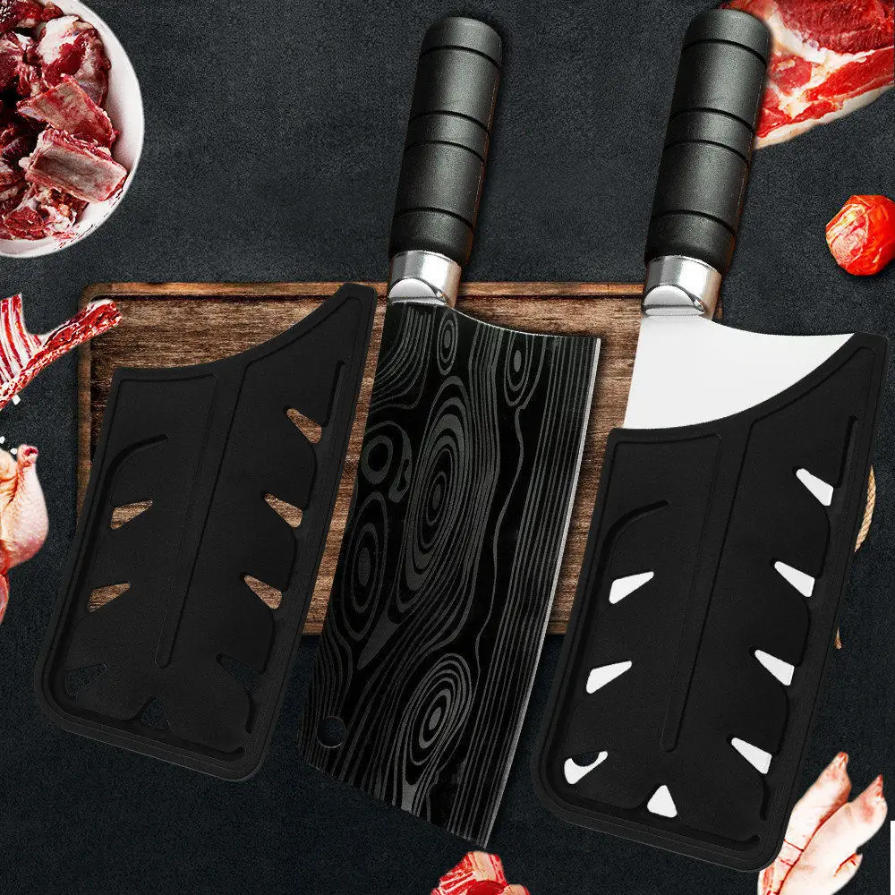 Нож для нарезки кухонные ножи из нержавеющей стали китайский Кливер аксессуары